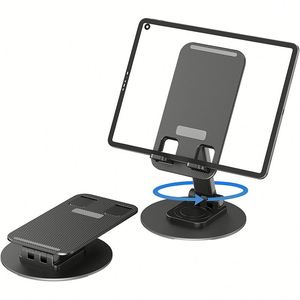 Support de téléphone portable double pliable et portable à prix raisonnable pour bureau - Product Image 1