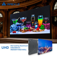 Panel de Pantalla LED para Video Wall de Interior Apexls, Ultra Delgado, Fijo, a Todo Color, 640x480mm, 8K 4K SMD HD P1.2 P1.5 P1.8 P2 P2.5