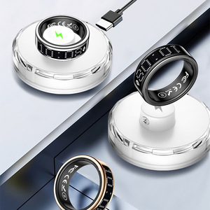 Anillo Inteligente con Pantalla Táctil, Monitor de Frecuencia Cardíaca, Oxígeno en Sangre, Sueño, Contador de Pasos, Control de Páginas, Seguimiento de Salud, Anillo de Dedo - Product Image 1