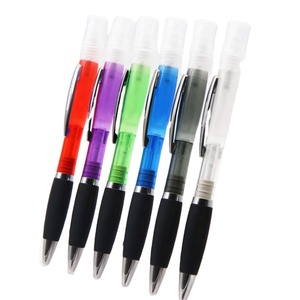 Vente en gros de flacons en plastique élégants de 5 ml, 8 ml, 10 ml en PP, rechargeables, avec logo personnalisé, spray désinfectant, <span class=keywords><strong>stylo</strong></span> désinfectant antimicrobien noir - Product Image 2