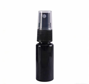 Flacon pulvérisateur de parfum rechargeable noir de petite capacité de 15 ml, flacon d'<span class=keywords><strong>alcool</strong></span> portable - Product Image 1