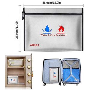 Bolsa para Documentos Ignífuga e Impermeable con Impresión Personalizada, Bolsa Protectora para Documentos Ignífuga, Bolsa Segura para Archivos Ignífuga - Product Image 5