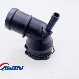 Conector de Manguera de Refrigerante para Motor VW 3C0122291, Conector de Tubería de Agua de Plástico para Reparación de Automóviles, Pieza de Repuesto - Product Image 2