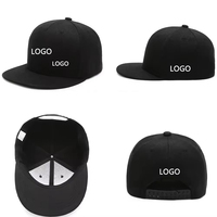 Gorra de Camionero con Logotipo Bordado Personalizado al por Mayor, de Alta Calidad, 6 Paneles, Visera Plana, Cierre a Presión, Color Morado