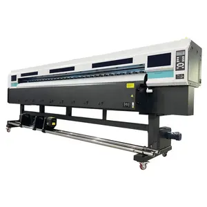 Impresora de inyección de tinta de 3,2 M, plotter de 1,8 m i3200 i1600, máquina de impresión de pancartas flexibles, impresora eco solvente de gran tamaño para Pegatinas de vinilo