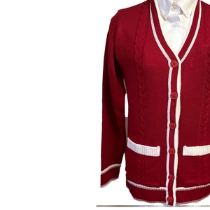 Suéter Cárdigan de Punto para Mujer, Estilo Universitario, Manga Larga, Venta al Por Mayor, Nuevo Estilo - Product Image 4