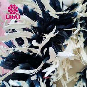 Boa <span class=keywords><strong>de</strong></span> Plumas <span class=keywords><strong>de</strong></span> Gallo Grandes y Esponjosas <span class=keywords><strong>de</strong></span> 350g y <span class=keywords><strong>2</strong></span> <span class=keywords><strong>Metros</strong></span>, con Puntas <span class=keywords><strong>de</strong></span> Colores, Bufanda <span class=keywords><strong>de</strong></span> Plumas <span class=keywords><strong>de</strong></span> Gallo <span class=keywords><strong>para</strong></span> Disfraces, Espectáculos, Fiestas y Decoración - Product Image 6