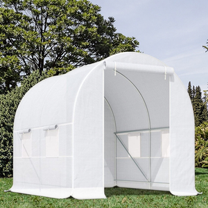 <span class=keywords><strong>Serre</strong></span> <span class=keywords><strong>de</strong></span> <span class=keywords><strong>jardin</strong></span> moderne portable 2,5 x 2 x 2 m, <span class=keywords><strong>jardin</strong></span> accessible, fenêtres en maille, cadre en acier, facile à assembler - Product Image 3