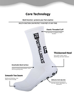 Chaussettes de sport personnalisées pour hommes, en coton respirant, avec logo brodé, pour la course à pied, le basketball, le football, chaussettes athlétiques
