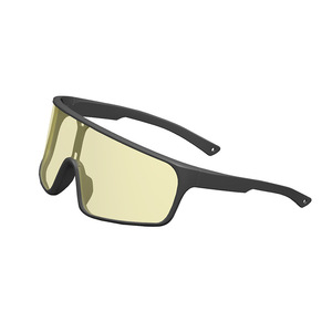 Gafas de sol de ciclismo al por mayor con montura negra, lentes de PC polarizadas UV400, a prueba de viento, para deportes al aire libre, para hombres y mujeres - Product Image 2