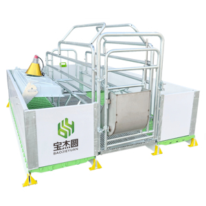 Penna da parto in gabbia per <span class=keywords><strong>suini</strong></span> premaman zincata con componenti portanti - Product Image 5