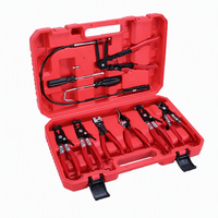Lot de 9 pinces à collier de serrage en acier au carbone pour radiateur et service de refroidissement – Kit d'outils de réparation moteur en gros
