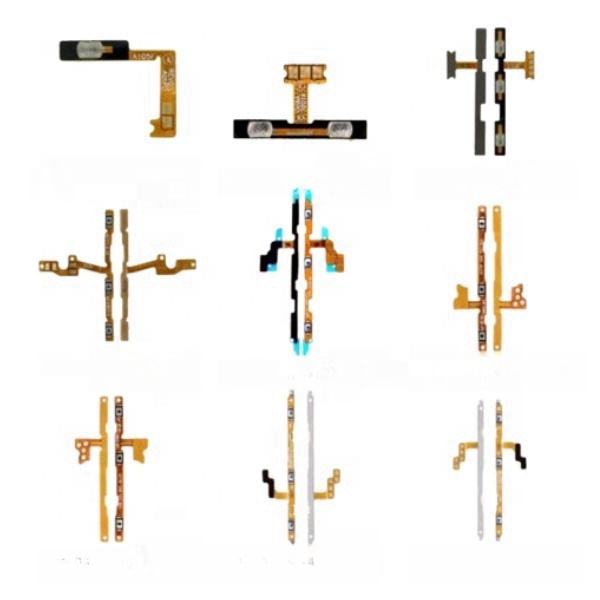 Volume Power Switch on off Side Button Key Flex Cable for Samsung