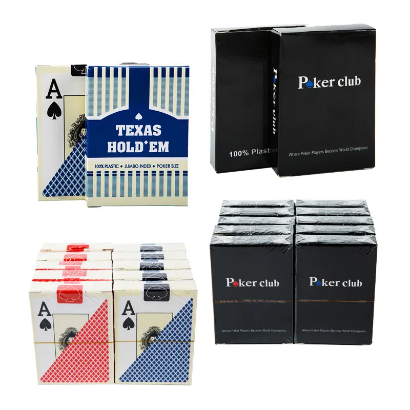 Nieuw Binnen Lege Sublimatie Bedrukt Pvc Poker 100% Plastic Fournier 777 Papier Aangepaste Speelkaarten