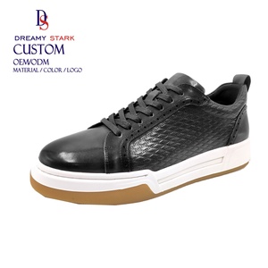 Dreamy Strark New Custom Men Luxury <b>Leather</b> <b>Sneakers</b> Casual Shoes <b>Leather</b> Breathable Shoes Men Outdoor Sports Shoes for Men - Product Image 2