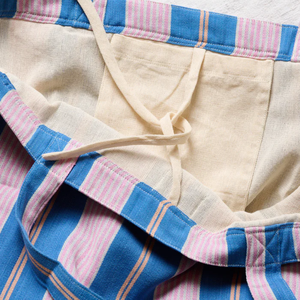 Borsa Tote in Tela di Cotone a Righe Personalizzata da Donna con Apertura Superiore Design Estivo Portatile Può Contenere Tutto - Product Image 6