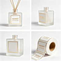 Étiquettes adhésives personnalisées avec logo en feuille d'or, impression d'autocollants ronds, autocollants adhésifs de marque couleur, personnalisation