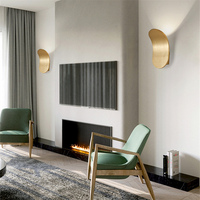 Lámpara Led de pared nórdica para dormitorio, decoración moderna para fondo de sala de estar, luces de pared para pasillo, Hotel, escalera