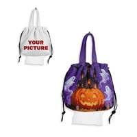 Sac à mouchoirs en tissu imprimé avec motif de dessin animé personnalisé en gros, petit porte-mouchoirs