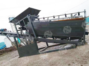 مورد رمال دوارة من الحجر الجيري الهزاز بسطح مزدوج t/ h - Product Image 3