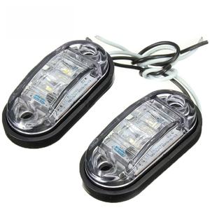 Luz LED Lateral de 2 LED Roja/Amarilla/Blanca para Auto/Camión/Remolque, Estroboscópica, 12V 24V 10W 1100lm 6000K - Product Image 4