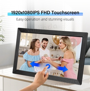 Smart Digital Picture <b>Frame</b> 21-inch-WiFi <b>Large</b> Digital <b>Photo</b> <b>Frame</b> Wall Mountable, Easily Sharing <b>Photos</b> Videos Via Frameo App - Product Image 3
