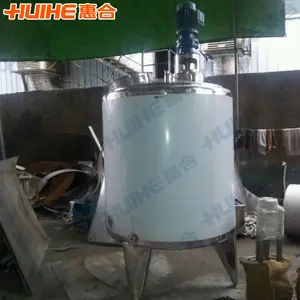 500L 1000L Stainless Steel Emulsifying Mixing Tank With Agitator Mixer