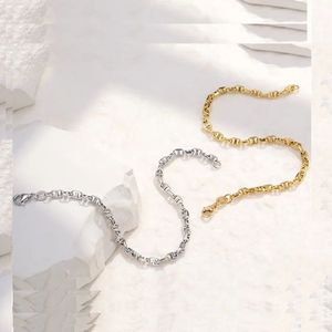 Xinfly - Brazalete de Cadena Personalizado de Oro Real de 18K para Hombre y Mujer, para Regalo, Fiesta o Boda - Product Image 4