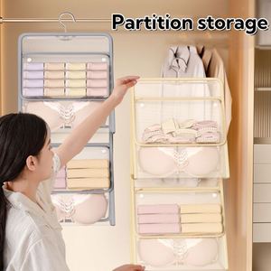 Sac de rangement suspendu pliable en tissu imperméable de haute qualité pour voyage, organisateur de garde-robe à compression, sac de rangement suspendu pour usine - Product Image 2