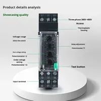 Relais de protection de séquence de phase pour automatisation industrielle PLC Sch Nei Der RM22TG20 RM22TR33, surveillance triphasée, 220V 1