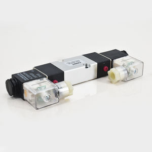 صمام ملف لولبي نامور مزدوج التحكم من سلسلة 4M، موديلات 4M220-08 و4M320-10 و4M420-15، ثنائي الاتجاه، مقاسات <span class=keywords><strong>3</strong></span>/8 بوصة و1/4 بوصة و1/<span class=keywords><strong>2</strong></span> بوصة - Product Image 6