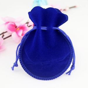 Sac à poussière pour bijoux en velours avec cordon de serrage, taille et forme personnalisées, impression de logo, pour bracelets, colliers, rangement et emballage de cosmétiques - Product Image 2