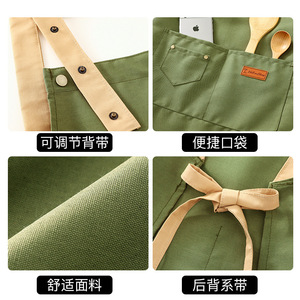 Delantal con Logotipo Personalizado para Jóvenes, Cocina, Hogar, Ropa de Trabajo, Cocina, Catering, Exclusivo para Mujeres, Nuevo Modelo 2026, Hecho a Medida - Product Image 5