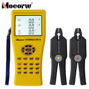 MOEORW-WNS21 Draadloze digitale fase-voltammeter met dubbele klem Hoge precisie AC-spanningsstroom <span class=keywords><strong>Power</strong></span> <span class=keywords><strong>Factor</strong></span> Frequentietester - Product Image 1