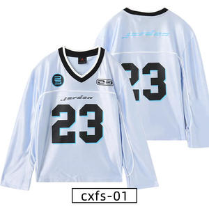 Grenzüberschreitender Außenhandel Maßgeschneiderte Langarm Anti-Bakterielle Nylon/Kaschmir 3D-Muster Fan-Trikots 2025 Herbst Winter Fußball - Product Image 6