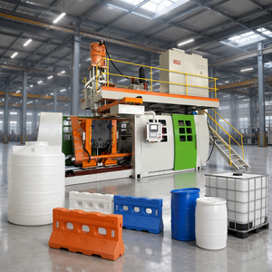 Machine de soufflage pour la fabrication de fûts en <span class=keywords><strong>plastique</strong></span> à ouverture supérieure de 120L, 150L, 200L, 220L, 250L – Machine de fabrication de fûts de 200 <span class=keywords><strong>litres</strong></span> - Product Image 1