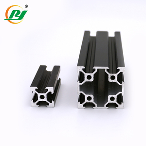 <span class=keywords><strong>ROYEN</strong></span> – profilé en aluminium noir 2020 2040 4040 4080 T, accessoires de cadre de connecteur personnalisés - Product Image 3