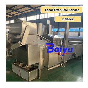 Baiyu Industrial nuevo automático eléctrico <span class=keywords><strong>y</strong></span> Gas patatas fritas máquina para freír patatas fritas <span class=keywords><strong>y</strong></span> filtro de aceite freidora - Product Image 5