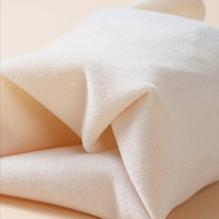 Gants en nitrile blancs semi-transparents doublés floqués pour la protection industrielle, domestique, le nettoyage et la manipulation des aliments