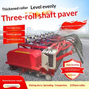 Máquina Pavimentadora Espiral de Tres Rodillos, Máquina Niveladora de Pavimento con Suspensión de Seis Ejes para Puentes/Carreteras/Pistas de Aeropuertos - Product Image 1