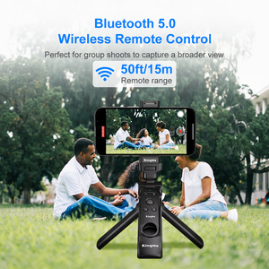 Kingma Có Thể Tháo Rời Bluetoth Vlogging <span class=keywords><strong>Tripod</strong></span> Grip Đối Với <span class=keywords><strong>iPhone</strong></span> Với Ống Kính Zoom Và Máy Ảnh Chức Năng Chuyển Đổi - Product Image 5