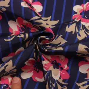High Quality 300D FDY Oxford Big Flower Print Fabric For Apron