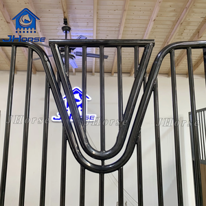 Không tốn kém tự chế Châu Âu sơn tĩnh điện sang trọng ngựa quầy hàng tấm phía trước ngựa ổn định hộp - Product Image 4