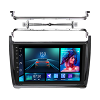 Meihua OEM 9 pouces CarPlay DSP USB Android AUTO GPS autoradio pour lecteur DVD pour VW Polo 2011-2016 GPS aide au recul