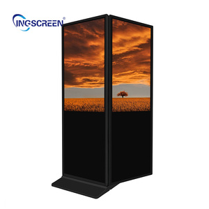 Ingscreen 43 inch tầng thường vụ điện dung/hồng ngoại màn hình cảm ứng Totem trong nhà Áp phích kỹ thuật số <span class=keywords><strong>LCD</strong></span> hai mặt được xây dựng trong kỹ thuật số - Product Image 1