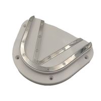 Ouvre-bocal TGYW à fixer sur armoire avec double rainures en U pour une meilleure préhension, ouvre-bouteille pour tous types de couvercles