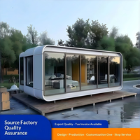 Maison préfabriquée haut de gamme, Tiny House, maisons modulaires, villas de luxe pour séjour à la ferme, maison préfabriquée