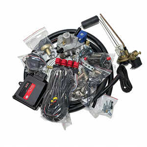 Kit de conversion essence-gaz GPL/GNC <span class=keywords><strong>MP48</strong></span>+AT09 pour voiture, injection séquentielle, 4 cylindres avec accessoires de montage sur tableau de bord - Product Image 1