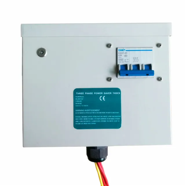 Industrial 3 Phase High Quality Electricity Saving Device for Inductive Load T400HF