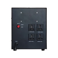 Régulateur de tension automatique monophasé SVC en cuivre 10000VA à double sortie 110V/220V pour usage domestique